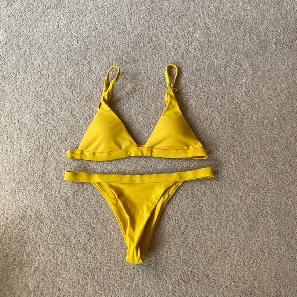 Yellow Bikini Set - Picture 2 of 4